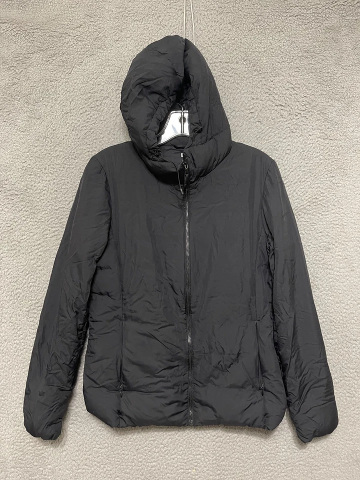 Chaqueta Uniqlo Mujer Talla Pequeña Negra Plumón Puffer Ligera Embalable Foto 1 de 4