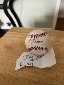 MLB Autographed Baseball Julio Tehran - Picture 1 of 2