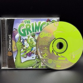 The Grinch (Sega Dreamcast, 2000) CIB W/ Manual Water Damaged - READ