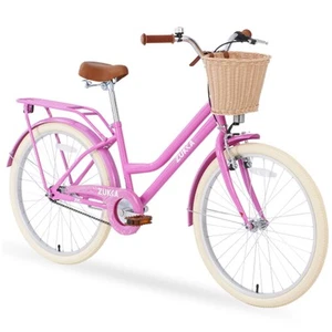 Steel Frame 24 Inch Wheel Multiple Colors Bike for 10+Years Old Girls bicycle - Picture 1 of 16