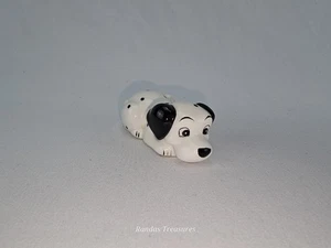 Vintage Disney 101 Dalmatiner Welpe Porzellan Figur gelbes Halsband - Bild 1 von 8
