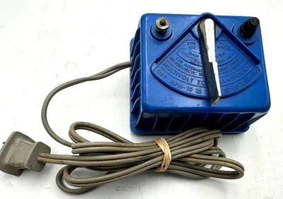 TRANSFORMADOR SECUNDARIO LIONEL AZUL TIPO 4150 50 VATIOS-PROBADO Foto 1 de 4