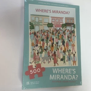 SELTEN NEU VERSIEGELT VINTAGE WHERE IS MIRANDA 500-TEILIGES PUZZLE HERGESTELLT IN UK - Bild 1 von 2