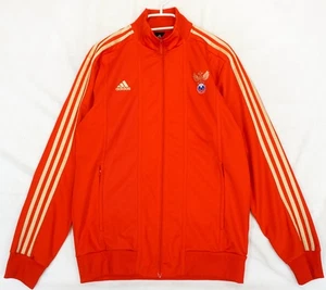 Chaqueta de pista de fútbol roja Adidas Selección de Rusia 2011 para hombre M - Imagen 1 de 7