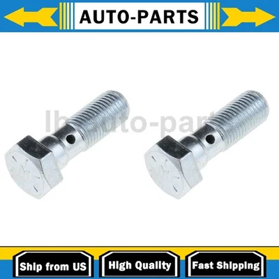 Mangueira hidráulica de freio dianteiro para parafuso de pinça para Ford F-150 2X Dorman - AJUDA - Imagem 1 de 4