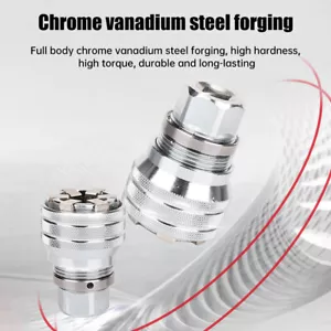 Adjustable Universal Wrench Socket Chrome Vanadium Steel Socket Tool For 10-19mm - Picture 1 of 13