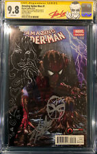 STAN LEE SIGNED SKETCH CGC SS 9.8 Amazing Spider-Man 1 CBCS GREG HORN remarked