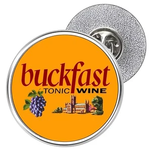 Buckfast Metal Lapel Pin Badge 25mm (Tonic Wine, Benedictine Monks) - Picture 1 of 4