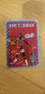 1985-1986 to present Michael Jordan NBA Prism Jewel Vending Machine Sticker Card - Picture 1 of 5