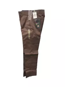 Dickies Skateboarding Men's Slim Fit Pants chocolate brown 29x32 - Picture 1 of 4