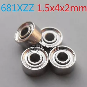 4pcs 681Xzz Sealed Bearing 1.5 x 4 x 2 mm for TAMIYA TRAXXAS ALIGN RC Hobby DIY - Picture 1 of 1