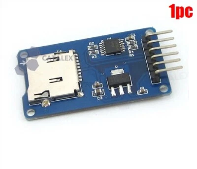 Micro Sd Storage Board Mciro Sd Tf Card Memory Shield Module Spi For Arduino ia - Image 1 of 2