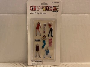 Vintage 1997 Spice Girls Vinyl Puffy Stickers, Still Sealed - Picture 1 of 9