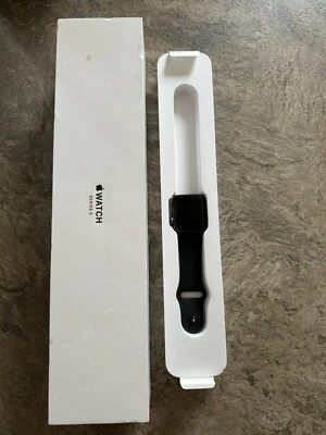 Apple  Watch Series 3 38mm Aluminium Case with Sport Band Smartwatch - Image 1 of 2