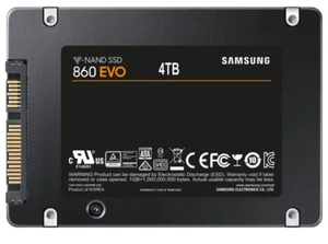 SSD Interno SAMSUNG 860 EVO 4TB 2.5" SATA III MZ-76E4T0 - Imagen 1 de 2