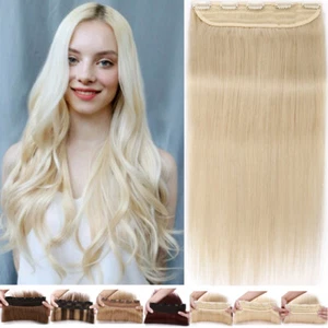 AUSVERKAUF Clip In Remy Echthaarverlängerungen Full Head Highlights One Piece 110G - Bild 1 von 38