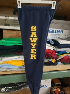 SAWYER SCHOOL GYM UNIFORM SWEATPANTS - Picture 1 of 1