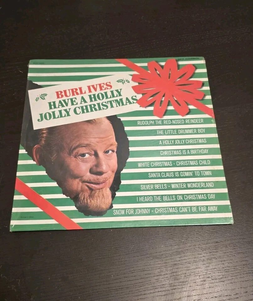 Burl Ives Have a Holly Jolly Christmas Vinyl LP MCA-15002 Silver Bells - Image 1 of 4