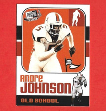 2003 Press Pass JE Old School Andre Johnson Miami Hurricanes #OS9