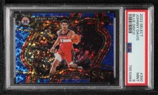 2022 Select Courtside Blue Disco Prizm 13/25 Johnny Davis PSA 9 MINT Rookie RC