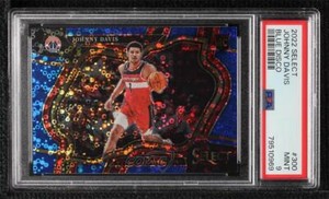 2022 Select Courtside Blue Disco Prizm 13/25 Johnny Davis PSA 9 MINT Rookie RC