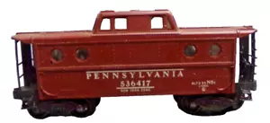 LIONEL POSGUERRA CABOOSE VENTANA PUERTO AGUJERO PENNSYLVANIA 536417 - Imagen 1 de 6