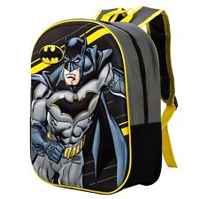 Batman 3D EVA Backpack Rucksack School Bag Black DC Comics