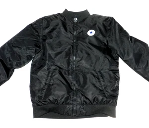 Boys Converse All Star Chuck Taylor Classic Black Jacket Size XL 13-15 YRS - Picture 1 of 15