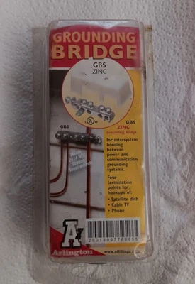 Arlington Grounding Bridge Intersystem Zinc Four Termination Points GB5 NEW - Image 1 of 4
