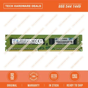 708635-B21    HPE 8GB (1x8GB) Dual Rank x8 PC3-14900E (DDR3-1866) Unbuffered CAS - Picture 1 of 2