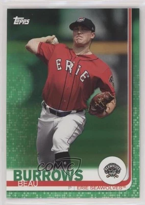 2019 Topps Pro Debut Green /99 Beau Burrows #110 - Image 1 of 2