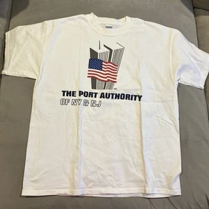 NWOT - RARE - Port Authority Of NY & NJ - TWIN TOWERS - T Shirt - Men's XL - Picture 1 of 3