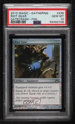 Riot Gear Foil Magic: Gatecrash PSA 10 GEM MT - Image 1 of 2