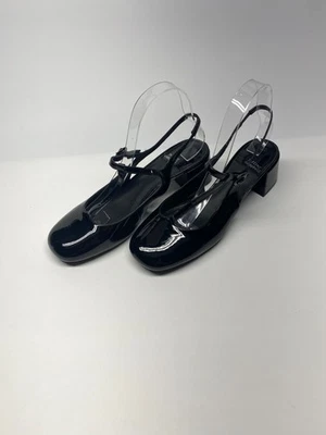 Zapatos de salón Jeffrey Campbell para mujer charol negro Tierz Mary Jane talla 9 Foto 1 de 4
