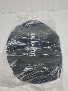 Rival Crock Pot Stoneware Slow Cooker Insulated Zipper Oval Cover Black - Picture 1 of 2