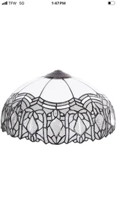 Large Tiffany Lampshade Replacement Only Colored Glass Lampshade 16 Inches Su... - Picture 1 of 7