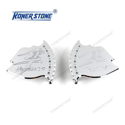 Cubierta de pinza de freno delantera cromada para Suzuki Hayabusa GSX1300R 2008-2020 Foto 1 de 4
