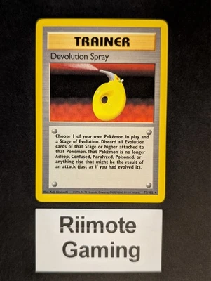 Devolution Spray 72 Base Set (Unlimited) Rare Normal Lightly Played - Image 1 of 2