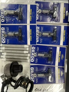 Juego de puntas pulverizadoras de pintura sin aire de 15 piezas incluye 6 pulverizadores reversibles CWQX - Imagen 1 de 12