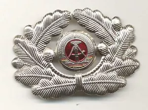 Mützenkranz - Kokarde Metall Offizier NVA Volkspolizei Trapo Bepo - Bild 1 von 1