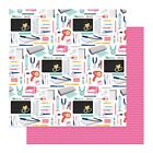 25 Pack Crop 'Til You Drop Double-Sided Cardstock 12"X12"-Cool Tools CRO12-4460
