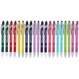 20pcs Welcome Back to School Ballpoint Pens & Stylus - Perfect for Students - Picture 1 of 10