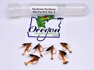 Heckham Peckham Wet Fly, 6 Fly in tube, FREE shipping on Additional Items! - Picture 1 of 4