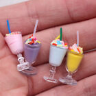 4Pcs/Bag Dollhouse Miniature Cute Simulation Cream Icecream Pretend Play Food