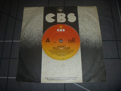 Journey ‎– Who's Crying Now Original 1981 AUS release 7" vinyl sample/promo - Image 1 of 4