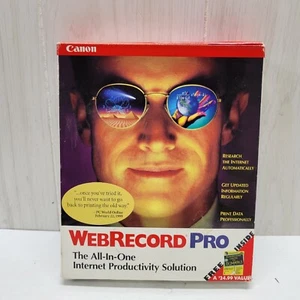 WebRecord Research Pro PC Software Personal Assistant Search Internet Data New - Picture 1 of 4