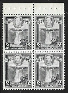 BRITISH GUIANA SC 231 SG 309a MINT NEVER HINGED BOOKLET PANE - Picture 1 of 1