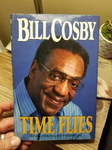 Time Flies by Bill Cosby 1987 1st Edition 1st Printing DJ inc, Hardcover, VGC!! - Picture 1 of 11