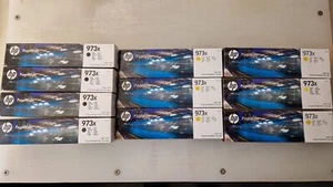 HP Tintenpatronen Set 973X Schwarz Gelb LOT OF 10 - Bild 1 von 1