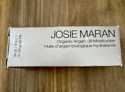 Josie Maran Pure Argan Organic Moisturizing Oil 1.7 oz 50 mL Dropper Bottle NIP - Image 1 of 4
